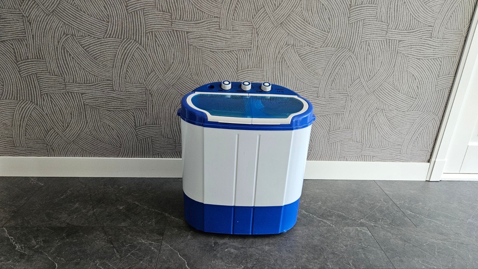 Mestic MW-120 Wasmachine & Centrifuge, Witgoed en Apparatuur, Wasmachines, Zo goed als nieuw, Bovenlader, Minder dan 4 kg, Minder dan 85 cm