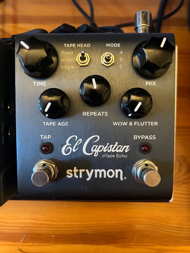 Strymon El Capistan v1, Muziek en Instrumenten, Ophalen of Verzenden, Zo goed als nieuw, Delay of Echo