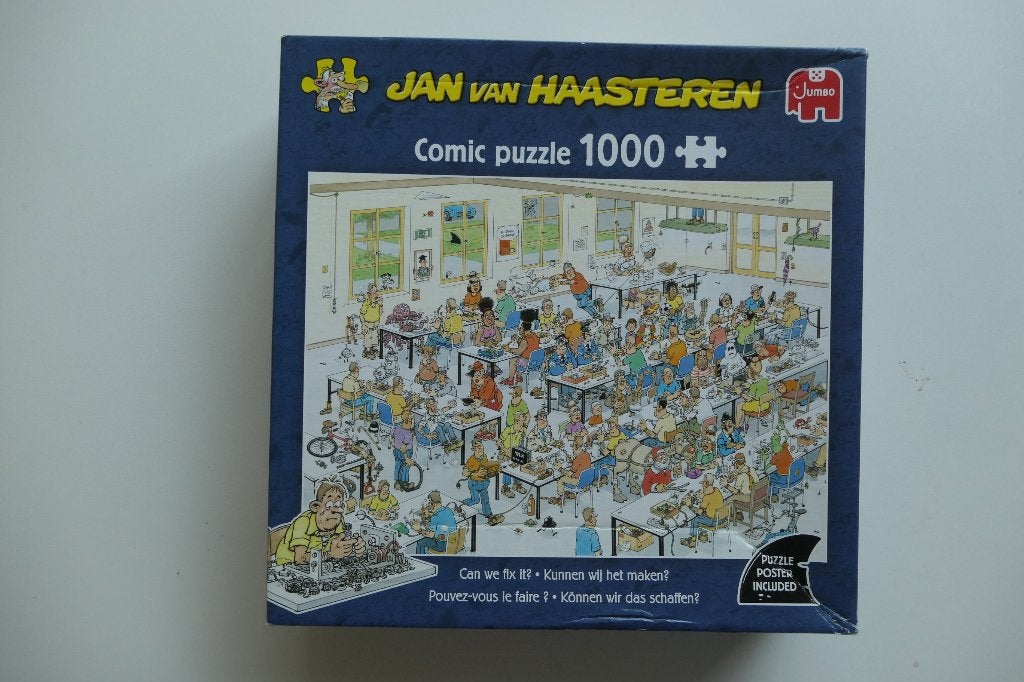 JvH-Kunnen wij het maken?/1000 compleet, Ophalen of Verzenden, 500 t/m 1500 stukjes, Zo goed als nieuw, Legpuzzel