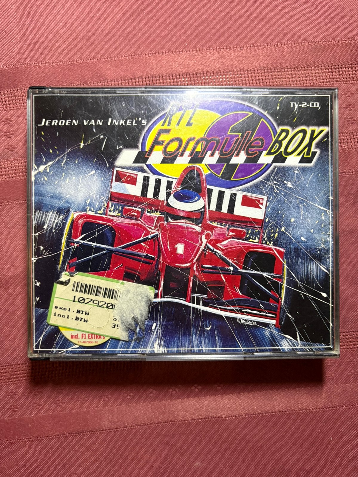 Jeroen van Inkel's RTL Formule 1 Box  2cd-box, Cd's en Dvd's, Verzenden, Gebruikt, Pop, Verzamelalbum