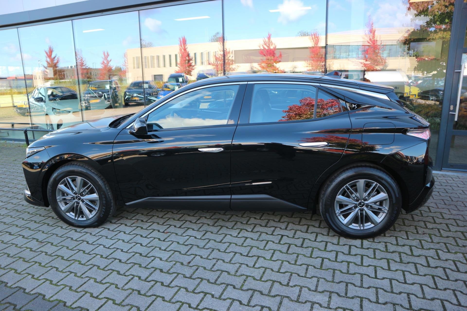 DS 4 E-Tense Bastille AUTOMAAT PLUG-IN HYBRID KEYLESS APPLE, Auto's, 12 maanden, 4 cilinders, Bluetooth, Leder en Stof