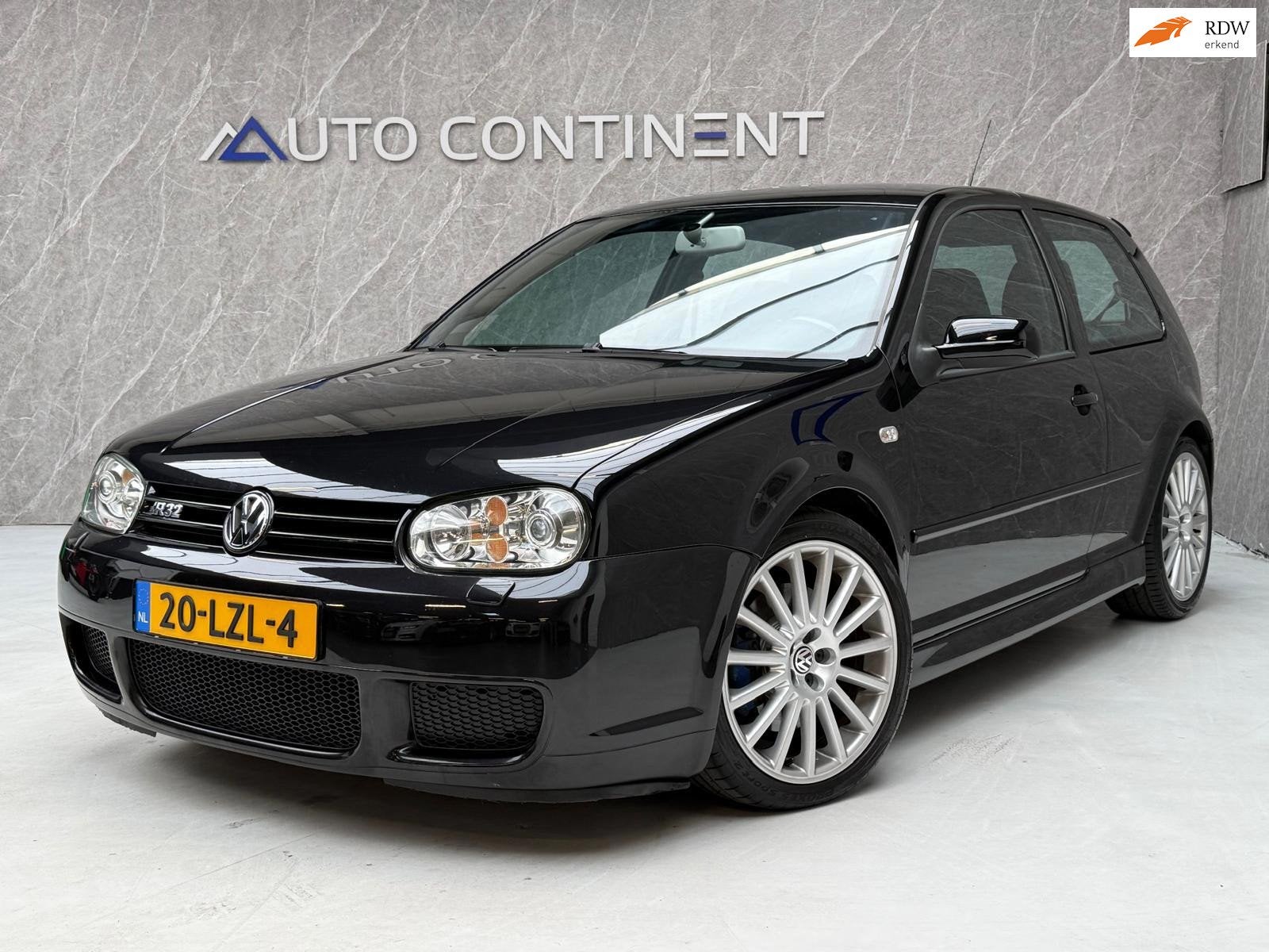 Volkswagen Golf 3.2 V6 R32 DSG 1/300 / Goed Onderhouden / Mi, Auto's, Automaat, Gebruikt, Zwart, 3189 cc