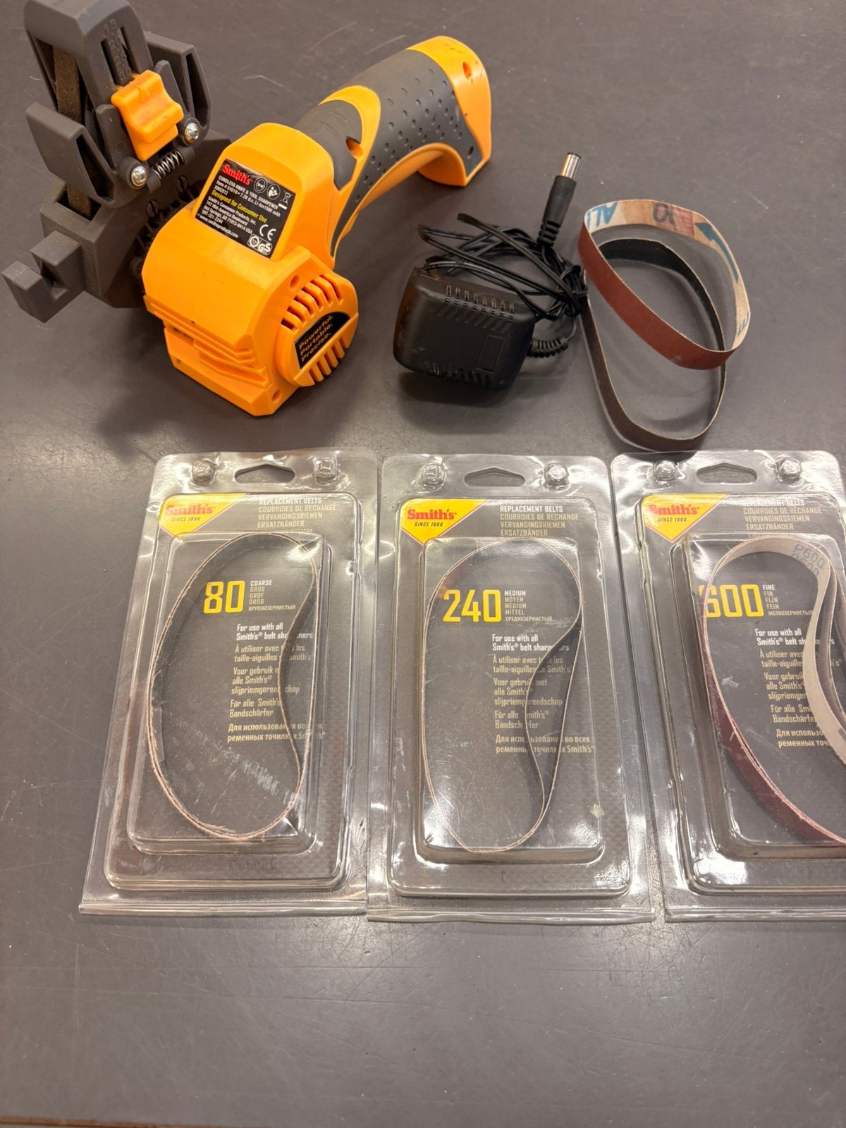 Smiths messenslijper slijpmachine slijper, Ophalen of Verzenden, Gebruikt, Minder dan 700 watt, Haakse handslijpmachine