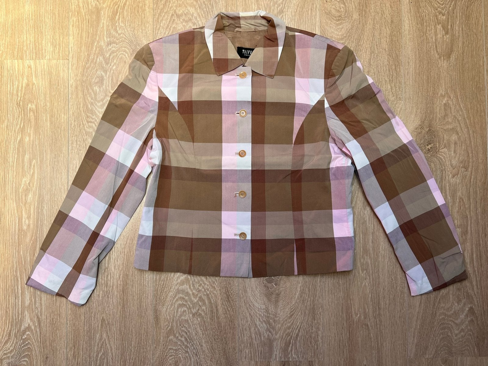 Taifun geruit blazer jasje maat 40, Kleding | Dames, Ophalen of Verzenden, Gedragen, Maat 38/40 (M), Jasje