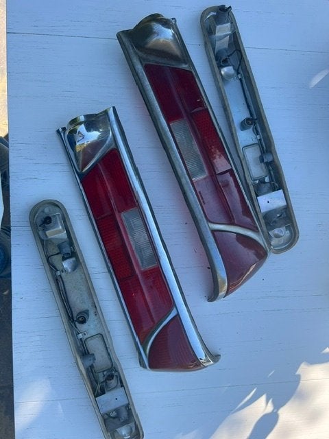 Complete set achterlichten Mercedes Benz w111 heckflosse, Verzenden