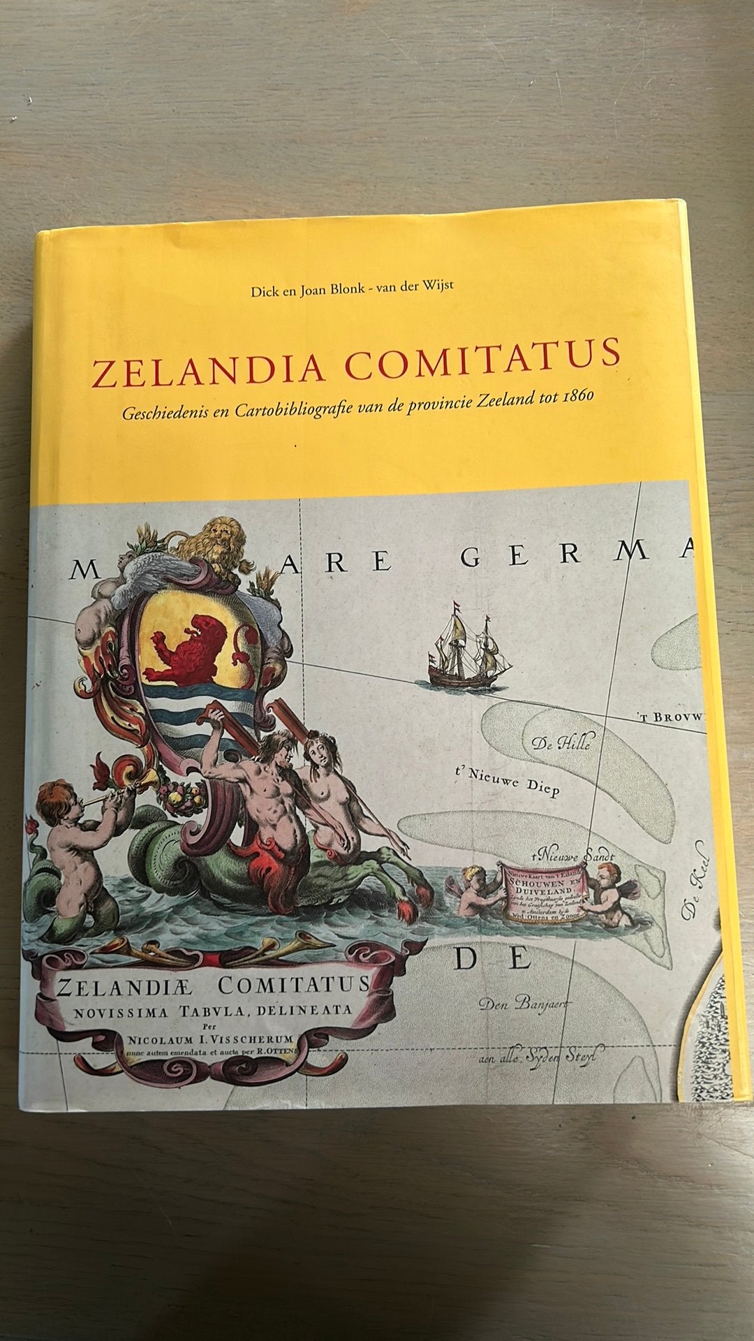 Dick Blonk - Zelandia Comitatus, Boeken, Wetenschap, Zo goed als nieuw, Natuurwetenschap, Ophalen of Verzenden