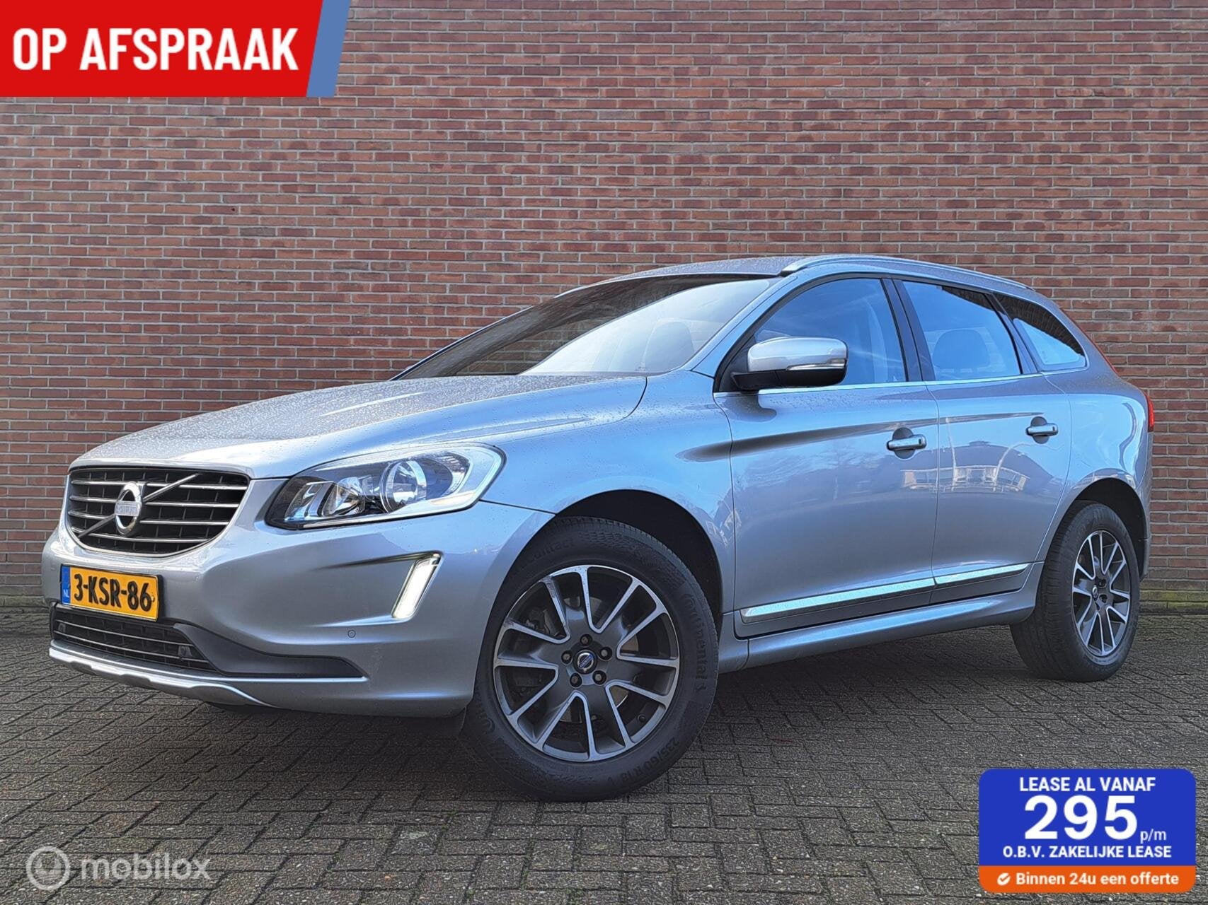 Volvo XC60 2.0 T5 FWD Kinetic/AUTOMAAT/LEER, Euro 5, 4 cilinders, Bedrijf, XC60