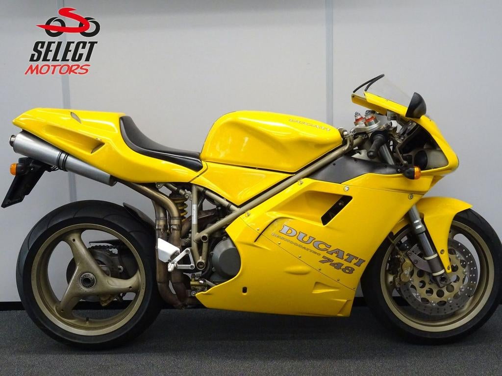 ZEER MOOIE ORIGINELE DUCATI 748 Biposto (bj 1998), Motoren, Motoren | Ducati, DUCATI, 2 cilinders, Motorrijbewijs A, Onbekend