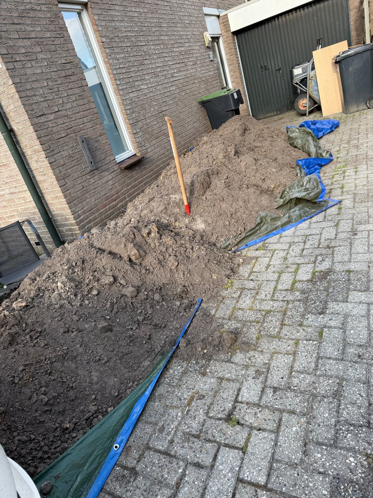 Zand voor tuin of ophoogwerk, Tuin en Terras, Zand, Ophalen, Gebruikt, Ophoogzand
