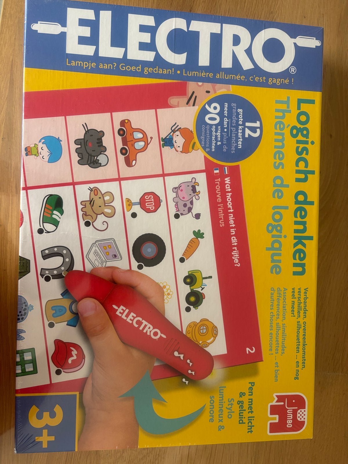 Jumbo Electro Logisch Denken - Educatief Spel 3+, Ophalen of Verzenden, Nieuw, Ontdekken, Met licht