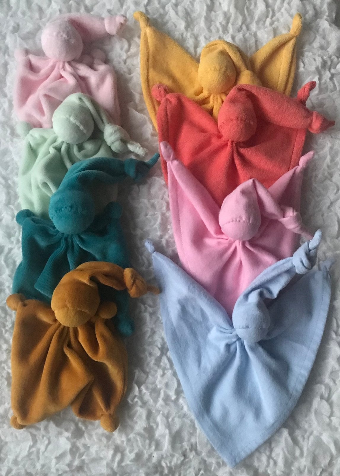 Zachte Knuffeldoekjes / Knuffelpopjes in Diverse Kleuren, Ophalen of Verzenden, Nieuw, Overige typen