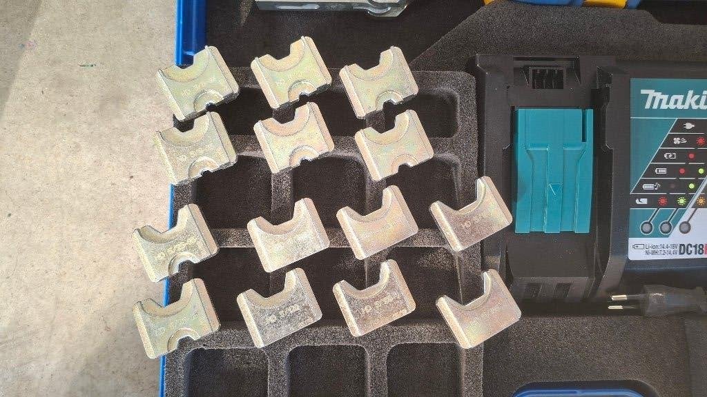 Klauke EK50/5 CFM accu kabelschoen perstang perstang pers, ., Ophalen of Verzenden, Zo goed als nieuw, .