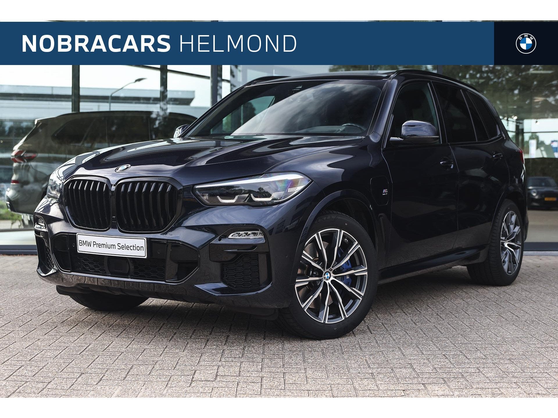 BMW X5 xDrive45e High Executive M Sport Automaat / Panoramad, Auto's, Dealer onderhouden, Gebruikt, 394 pk, Met garantie (alle)