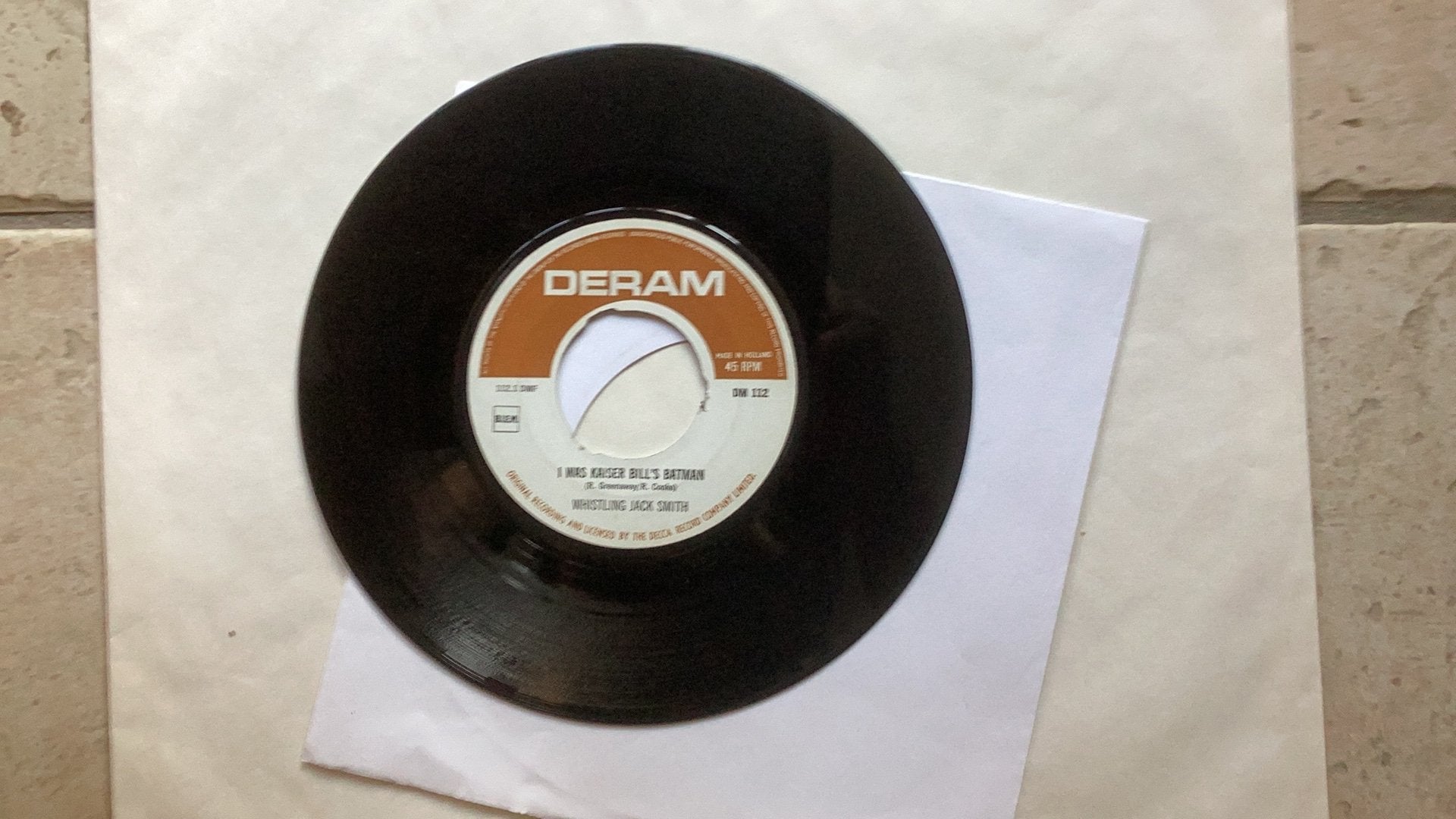 Single Whistling Jack Smith, Ophalen of Verzenden, Gebruikt, 7 inch, Pop