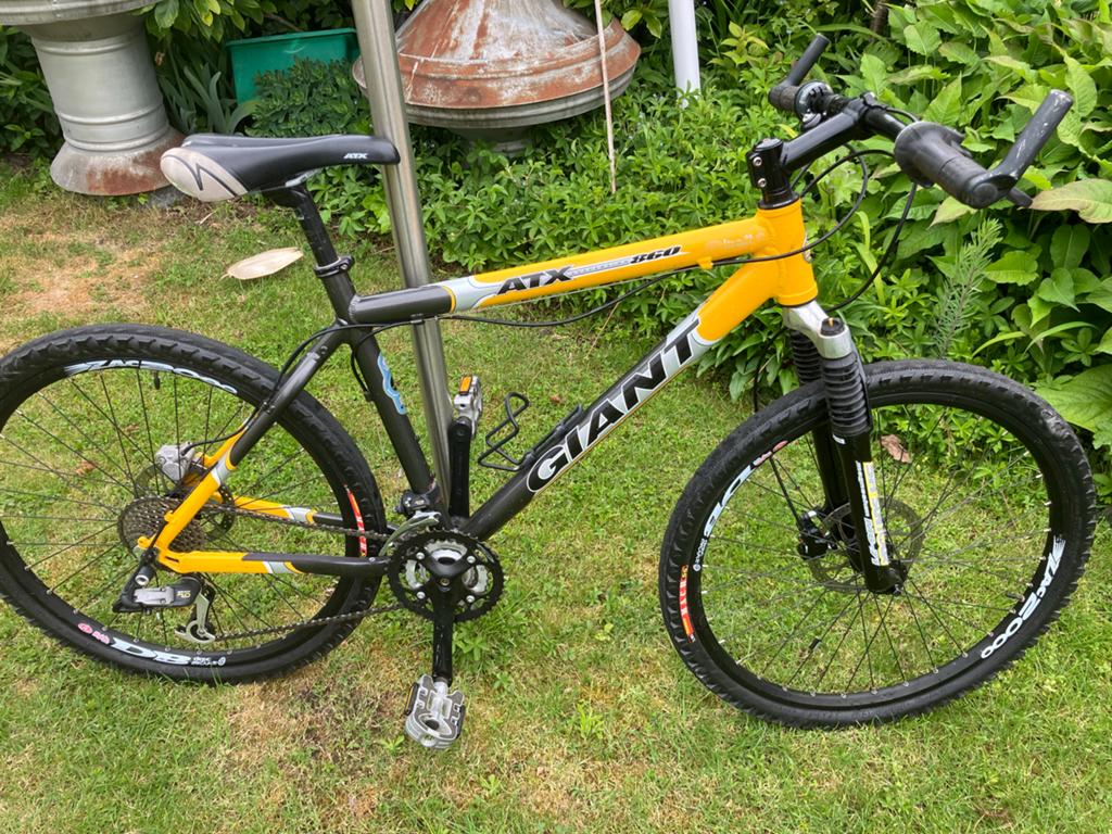 Giant ATX 860 Mountainbike - 19 inch frame, schijfremmen, Fietsen en Brommers, Fietsen | Mountainbikes en ATB, Ophalen, Gebruikt