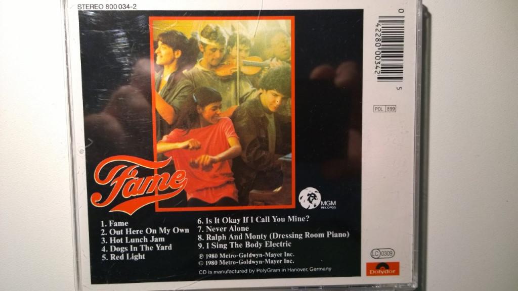 Fame (The Original Soundtrack From The Motion Picture), Ophalen of Verzenden, Zo goed als nieuw