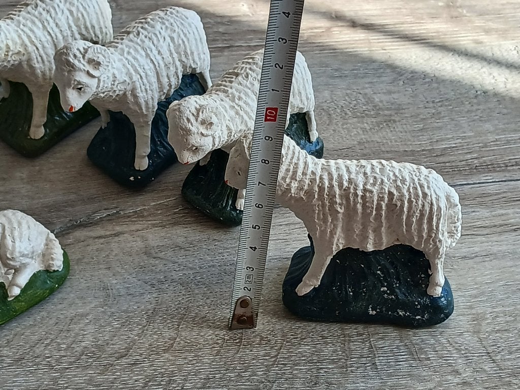 schapen voor bij kerststal, Diversen, Kerst, Ophalen, Gebruikt