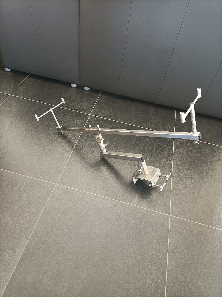 Nieuw spiegel bootrodpodklem met verlengbare arm, Watersport en Boten, Ophalen of Verzenden, Nieuw, Overige typen