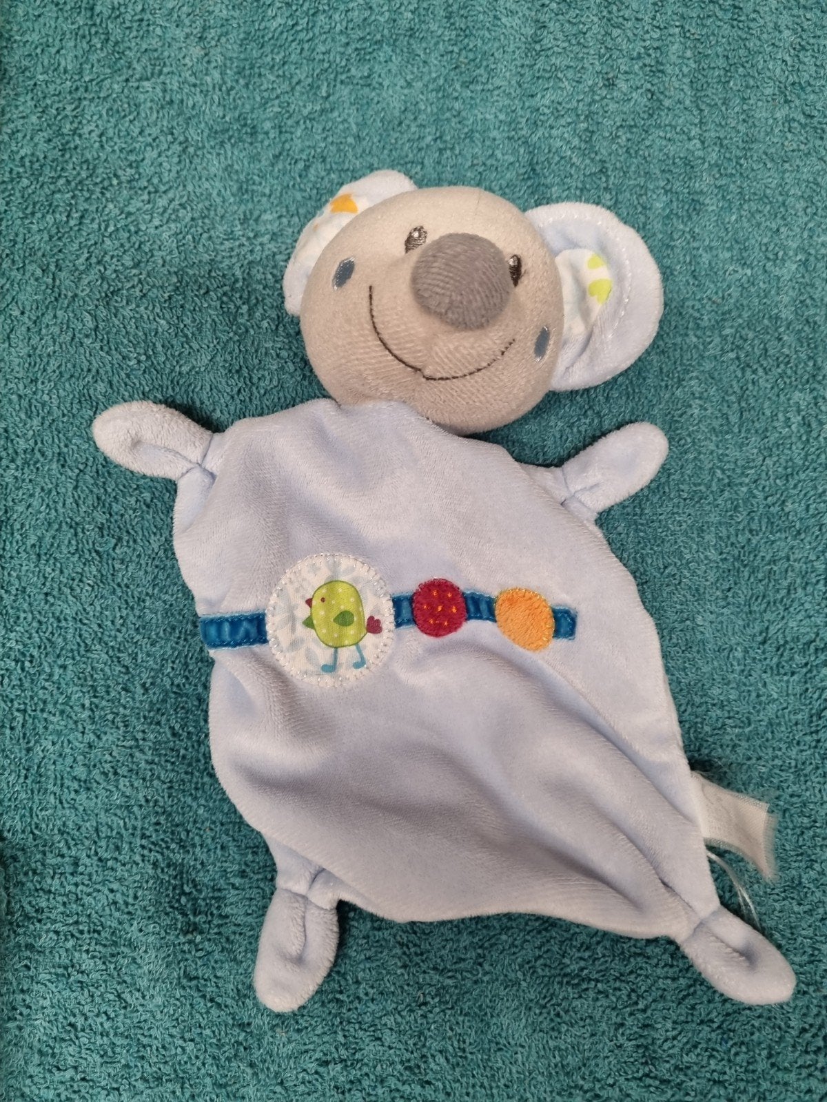 Nicotoy knuffel muis doekje nr 41 blauwe, Ophalen of Verzenden, Nieuw, Overige typen