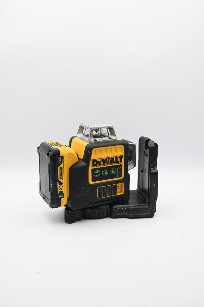 DeWALT DCE089D1G-QW 3x360 Lijnlaser Groen 12V, Onbekend, Ophalen of Verzenden, Zo goed als nieuw, Onbekend