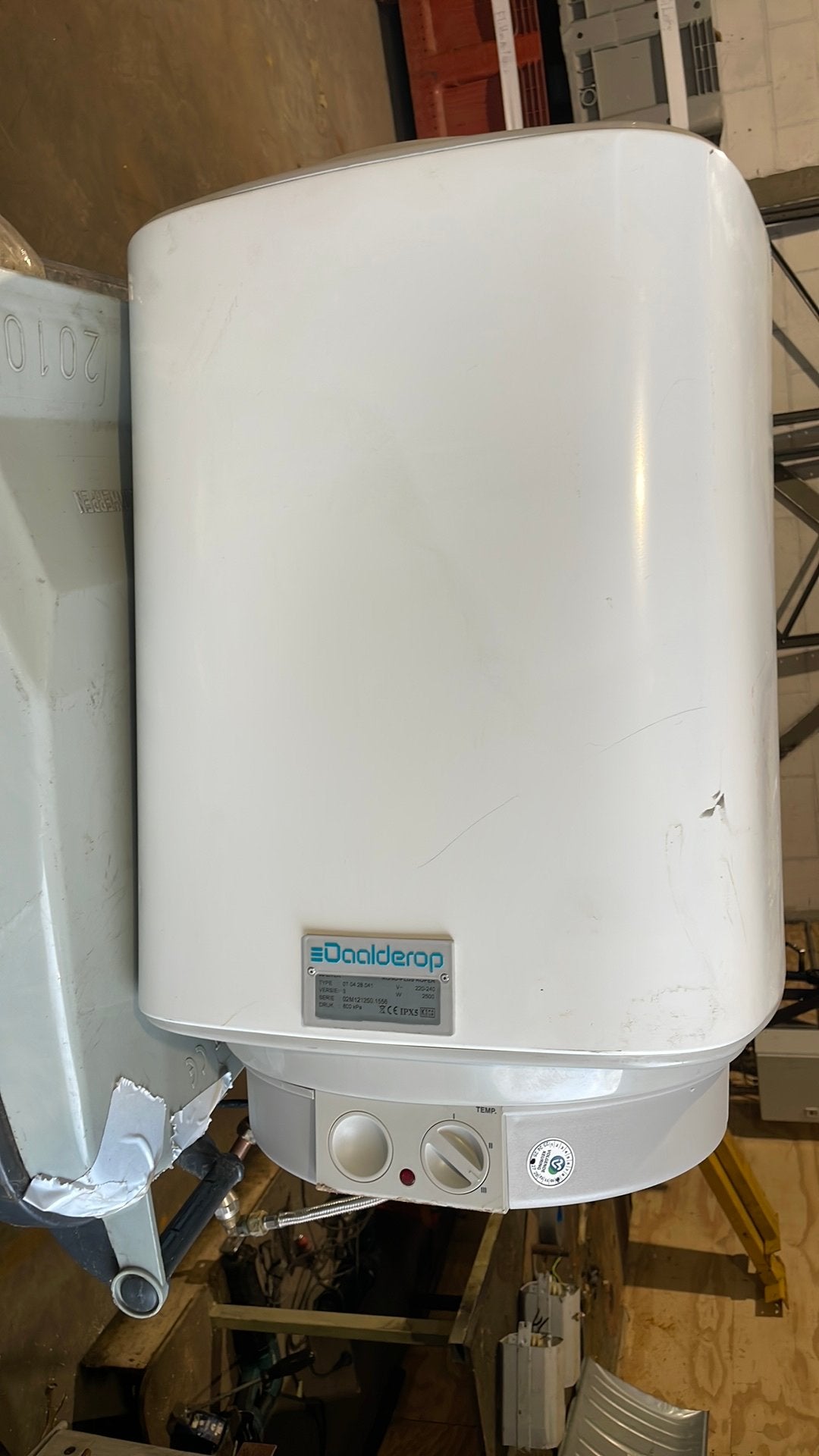 Daalderop elektrischeboiler 30L, 20 tot 100 liter, Ophalen, Gebruikt, Boiler