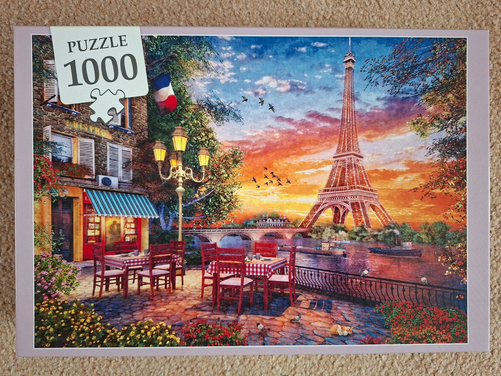 Puzzel Parijs, Ophalen, 500 t/m 1500 stukjes, Zo goed als nieuw, Legpuzzel