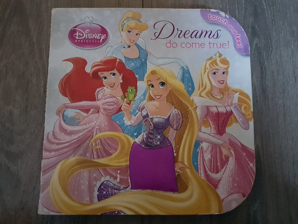 Boek: Disney princess: Dreams do come true! - touch and feel, Boeken, Ophalen of Verzenden, Zo goed als nieuw, Disney, Sprookjes