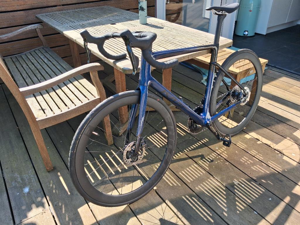 Isaac Boson racefiets 53, Overige merken, Carbon, Ophalen of Verzenden, Zo goed als nieuw