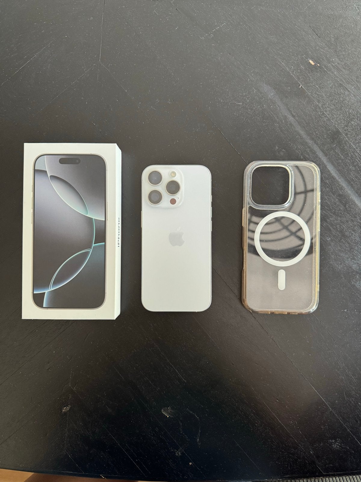 iPhone 16 Pro 128GB - Zo goed als nieuw, Telecommunicatie, Mobiele telefoons | Apple iPhone, IPhone 16 Pro, 94 %, 128 GB, Wit