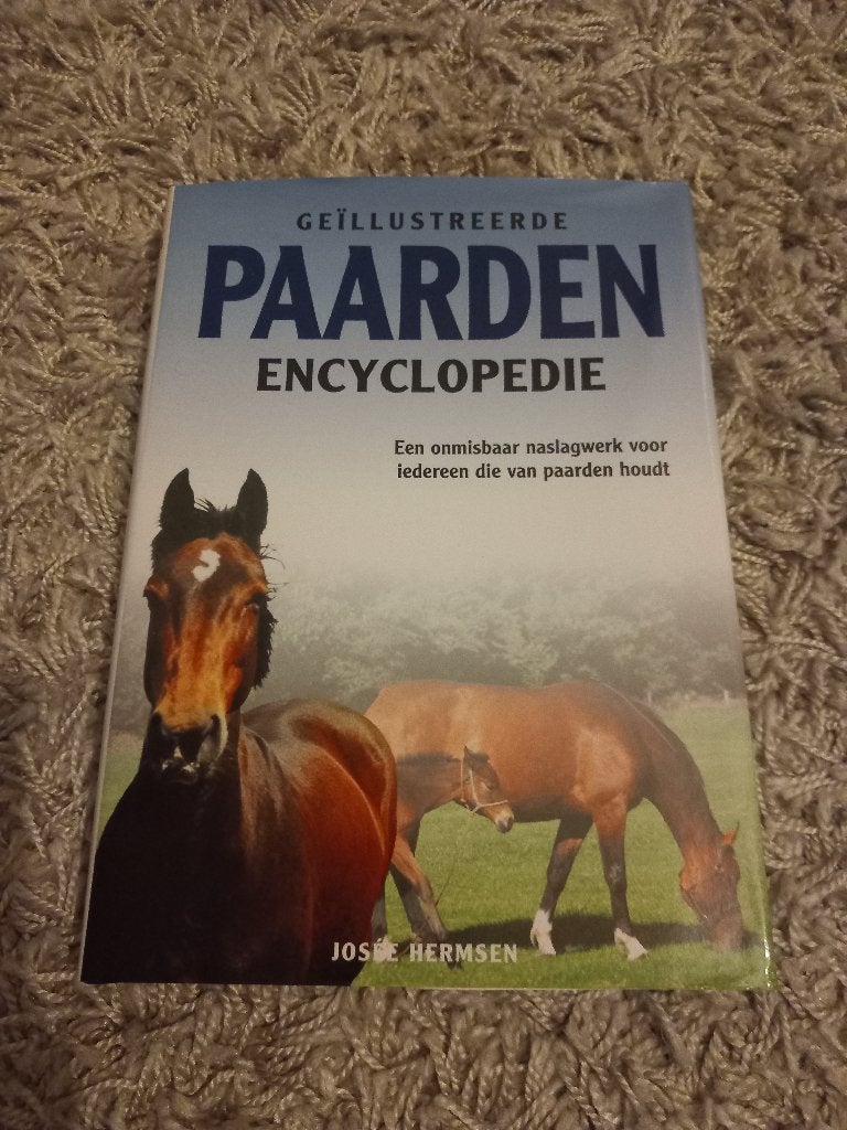 Boek Paarden encyclopedie josee hermsen, Ophalen of Verzenden, Zo goed als nieuw, Paarden of Pony's, Josee hermsen