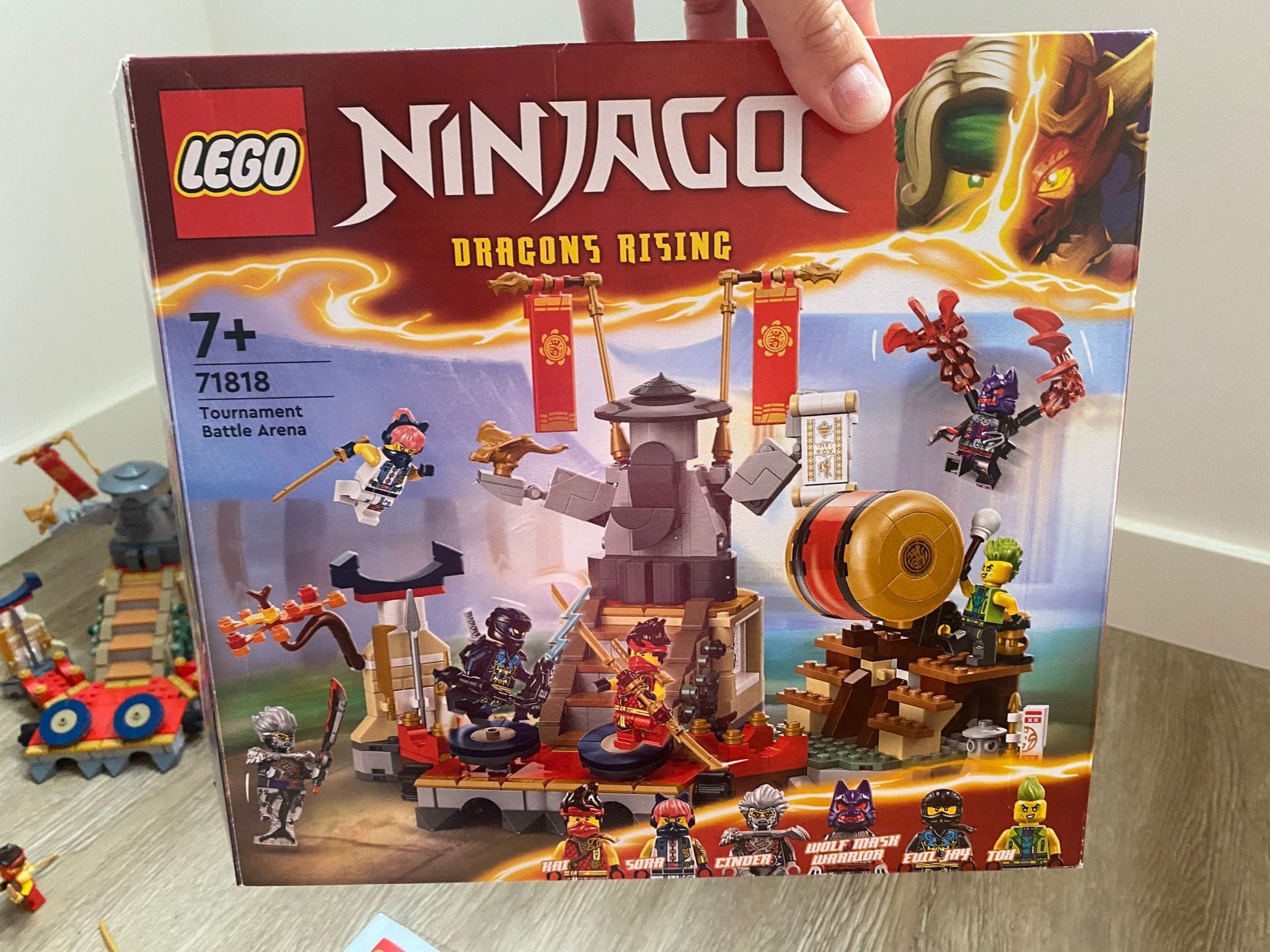 LEGO Ninjago Toernooi gevechtsarena 71818, Ophalen of Verzenden, Zo goed als nieuw