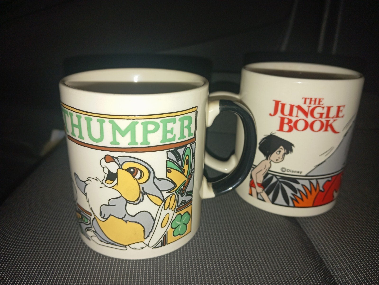 Twee mokken stampertje en Jungle, Ophalen of Verzenden
