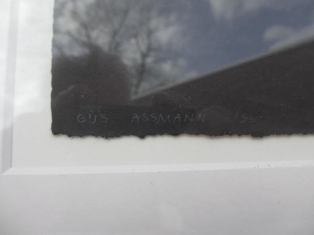 Grote kleurrijke Litho Gijs Assmann/ gesigneerd, Ophalen of Verzenden