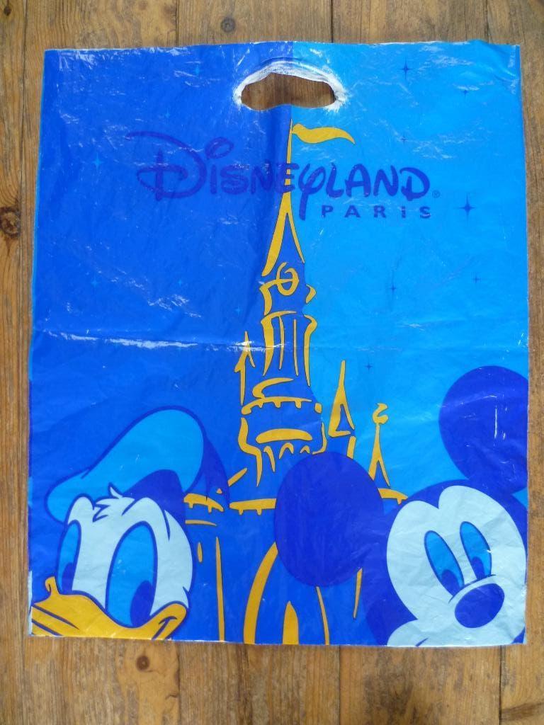 Jaar 1999 Plastic tas van Disneyland Parijs, Ophalen