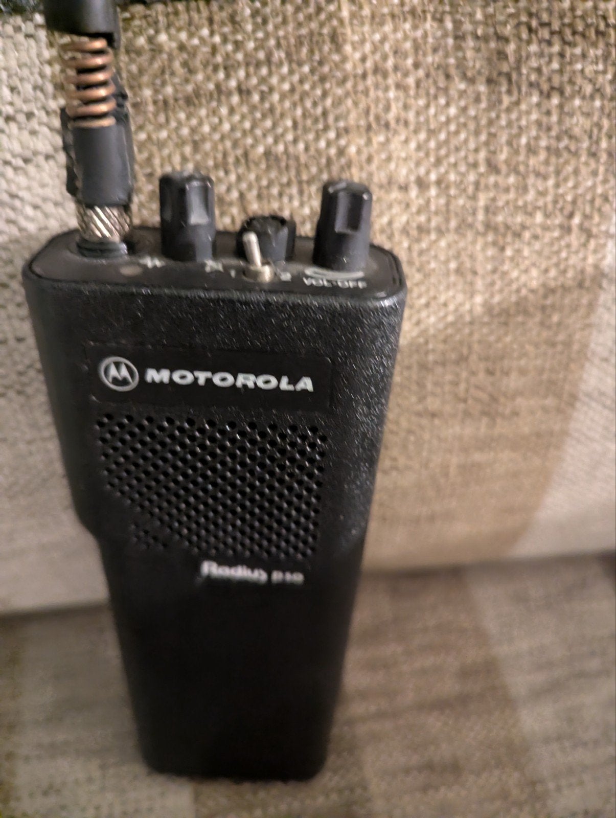 Motorola Radius P50 Portofoon met Oplader, Telecommunicatie, Ophalen of Verzenden, Gebruikt, Portofoon of Walkie-talkie