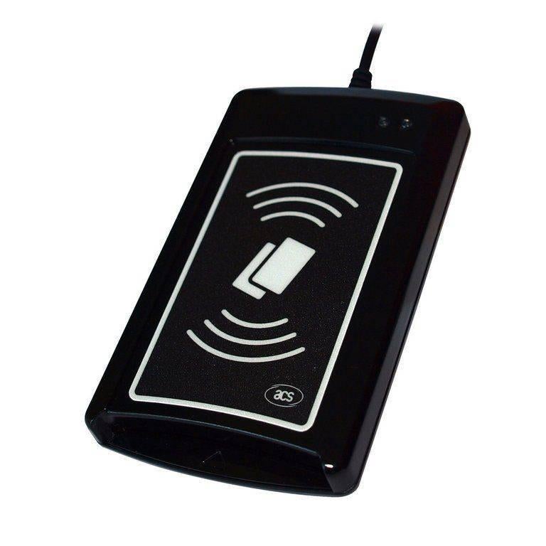 ACS kaartlezer card reader ACR 1281S-C8 USB paslezer, Ophalen of Verzenden, Zo goed als nieuw