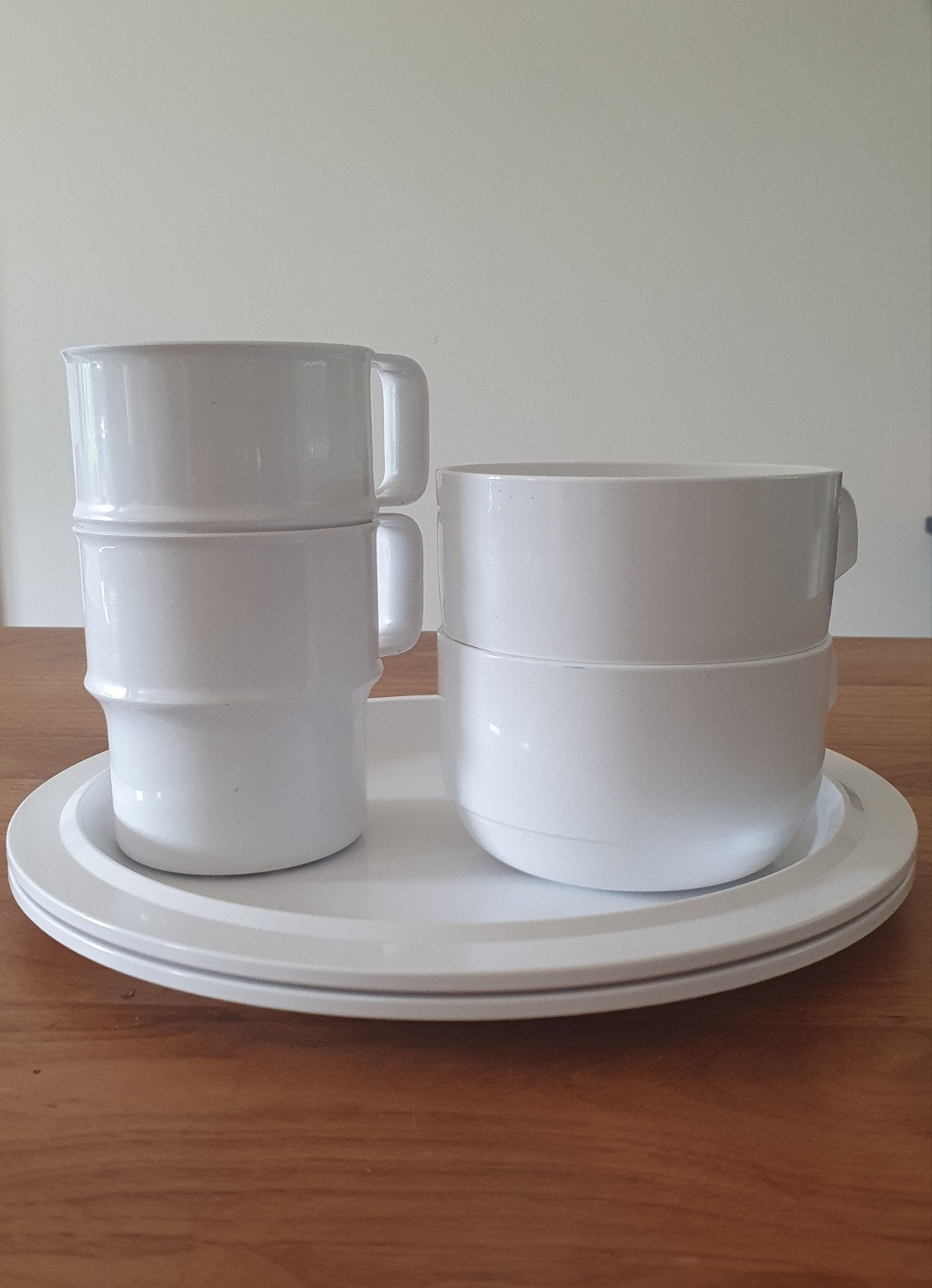 Mepal Rosti set 2x, Overige materialen, Ophalen of Verzenden, Zo goed als nieuw, Bord(en)
