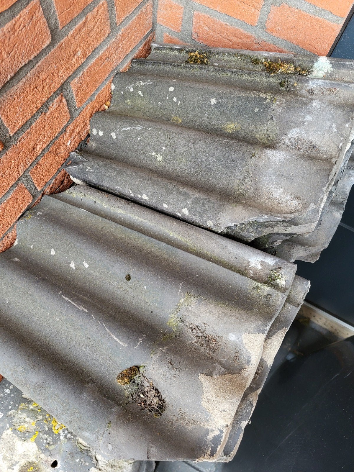 Gebruikte dakpannen - Ideaal voor schuur of afdak, Ophalen, Gebruikt, Steen of Klei, 15 m² of meer