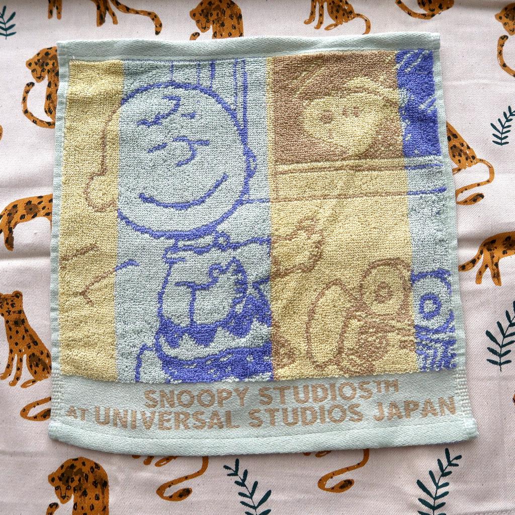 Snoopy Peanuts Strips Handdoekje van Universal Studios Japan, Verzenden, Snoopy, Nieuw, Gebruiksvoorwerp
