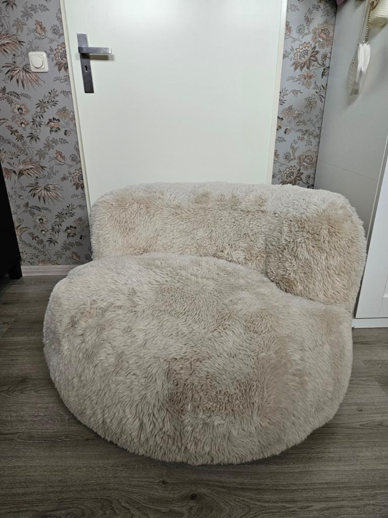 Fauteuil Lusiana zand kwantum nieuw, Ophalen, Nieuw, 50 tot 75 cm
