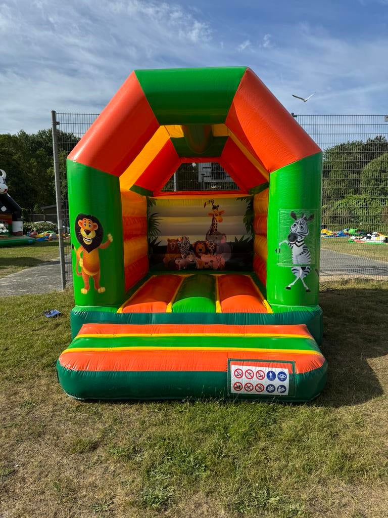 Springkussen huren  vanaf slechts €45,-!, Hobby en Vrije tijd, Feestartikelen | Verhuur, Ophalen, Zo goed als nieuw, Overige