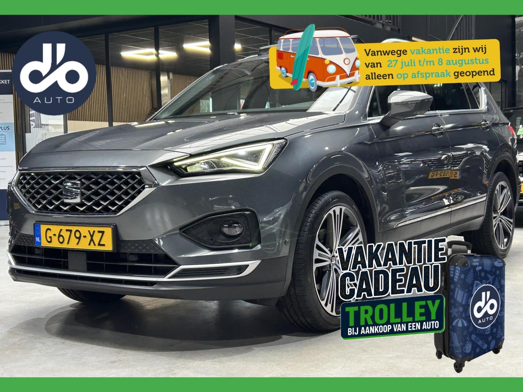 Seat Tarraco 1.5 TSI 150pk Xcellence Limited Edition PANO DA, Auto's, Voorwielaandrijving, 4 cilinders, 150 pk, Automatische klimaatregeling