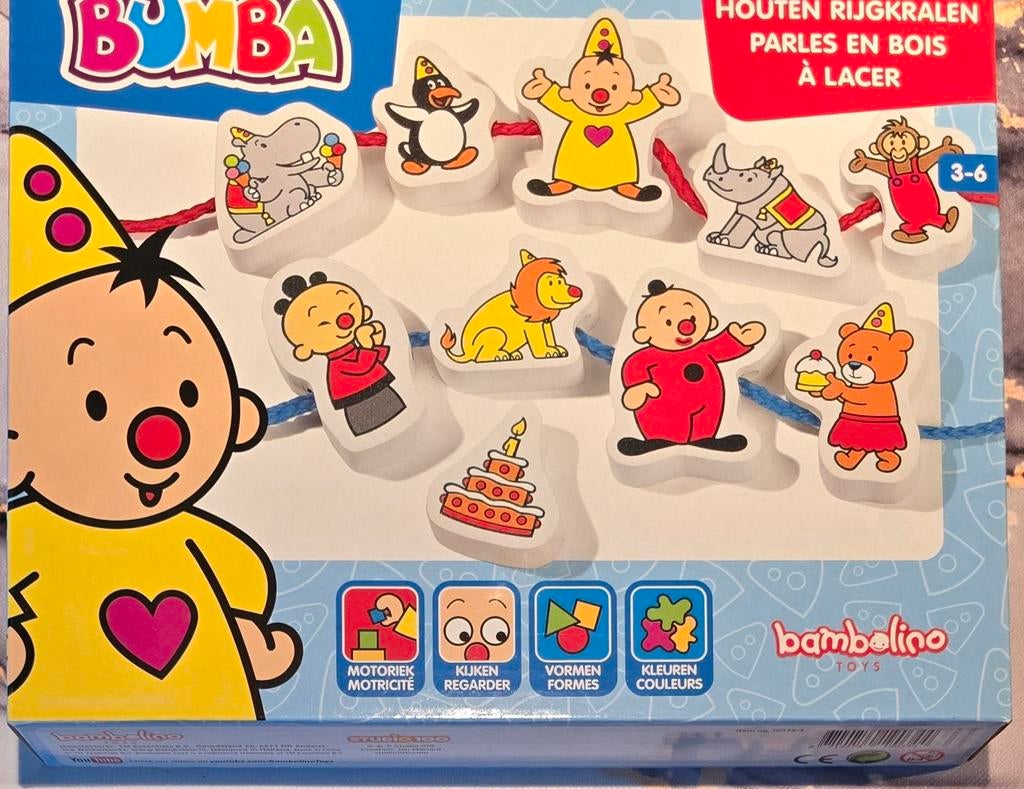 Bumba houten rijgkralen, Ophalen of Verzenden, Nieuw
