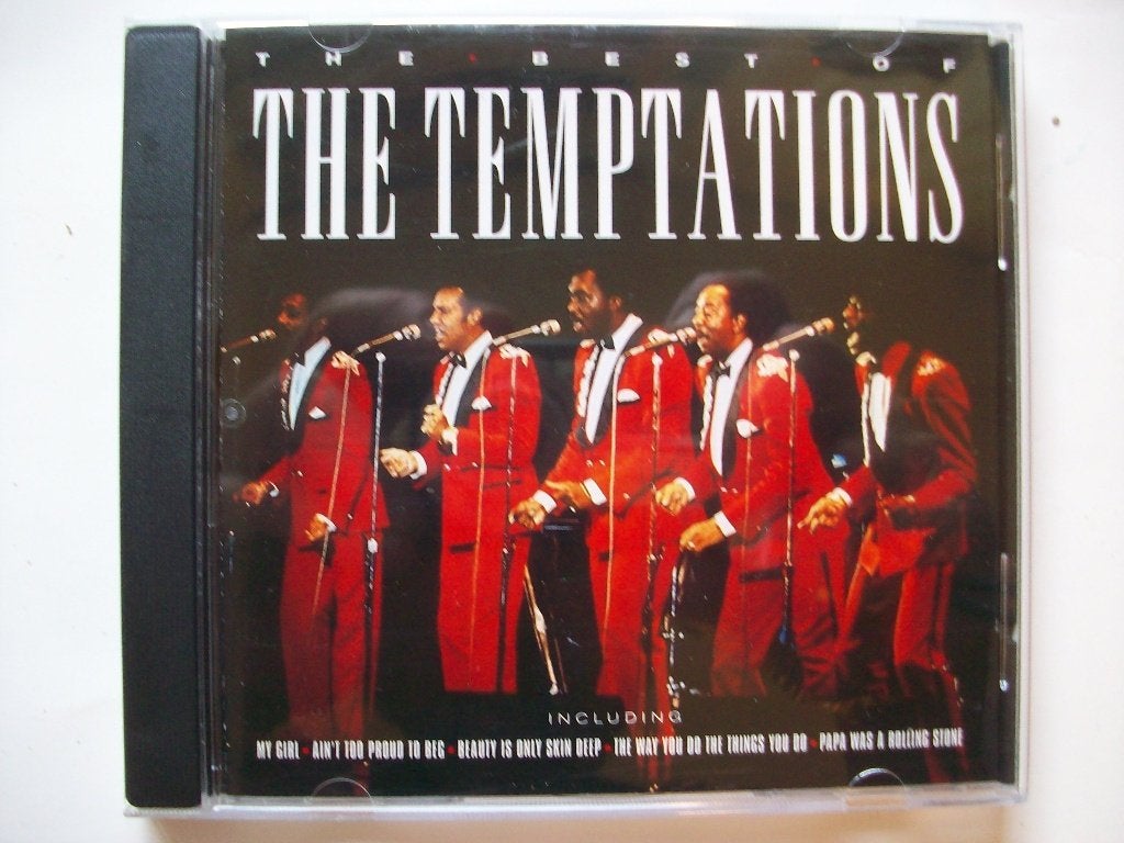 3 cd's van THE TEMPTATIONS, Ophalen of Verzenden, Zo goed als nieuw