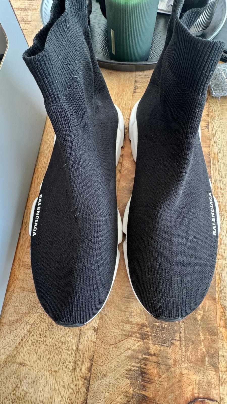 Balenciaga, Zwart, Ophalen of Verzenden, Sneakers of Gympen, Zo goed als nieuw
