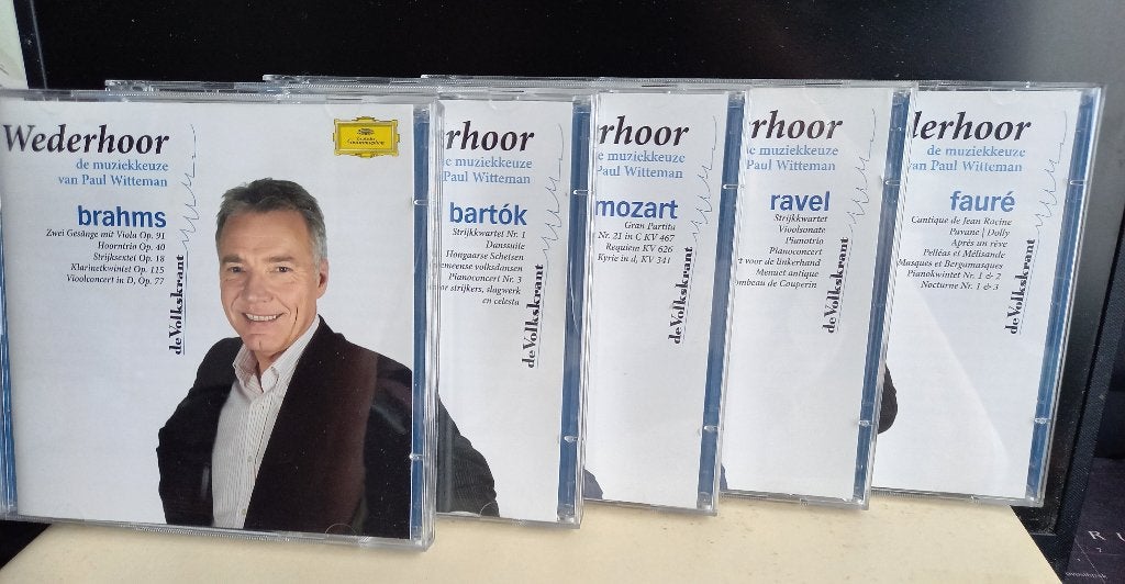 Wederhoor - Paul Witteman -  5CD's, Cd's en Dvd's, Cd's | Klassiek, Ophalen of Verzenden, Classicisme, Zo goed als nieuw, Orkest of Ballet