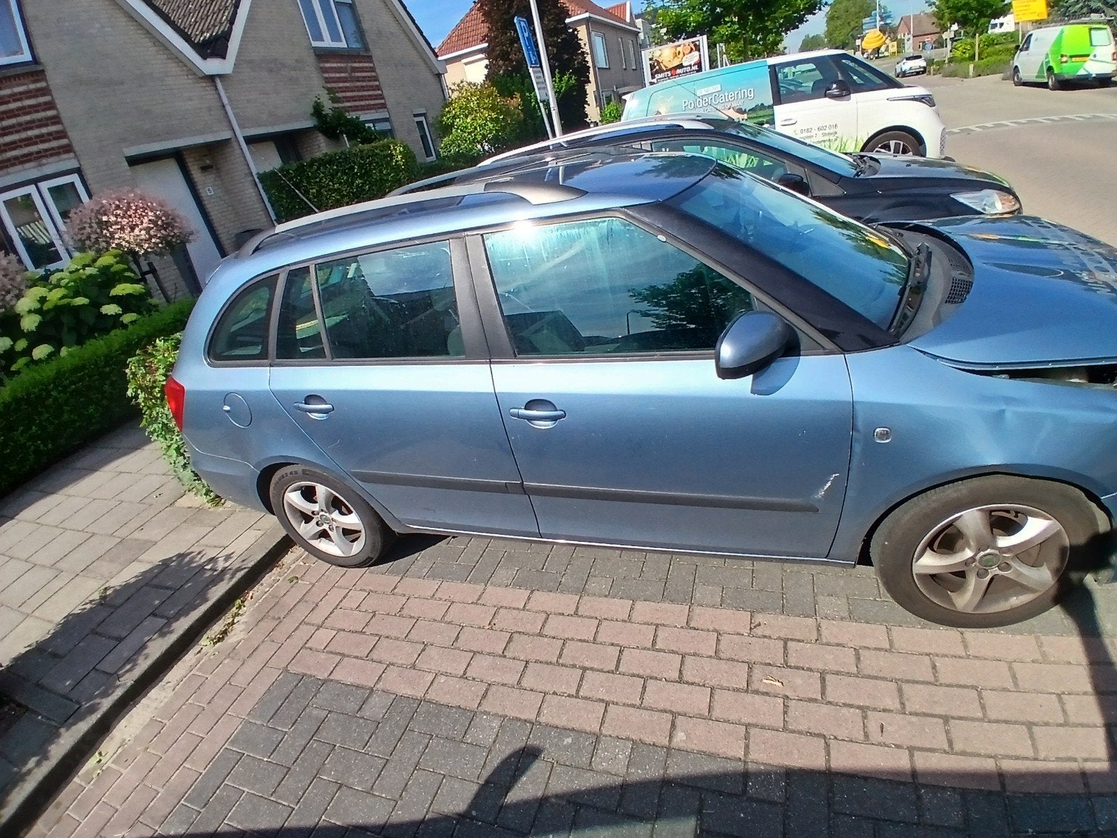 Skoda Fabia 1.2 TDI 55KW Combi 2010 Blauw, Auto's, Skoda, Voorwielaandrijving, 450 kg, 1199 cc, Blauw