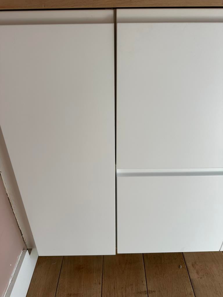 Ikea Voxtorp mat witte keuken fronten, Huis en Inrichting, Ophalen, Gebruikt, 25 tot 50 cm, Minder dan 100 cm