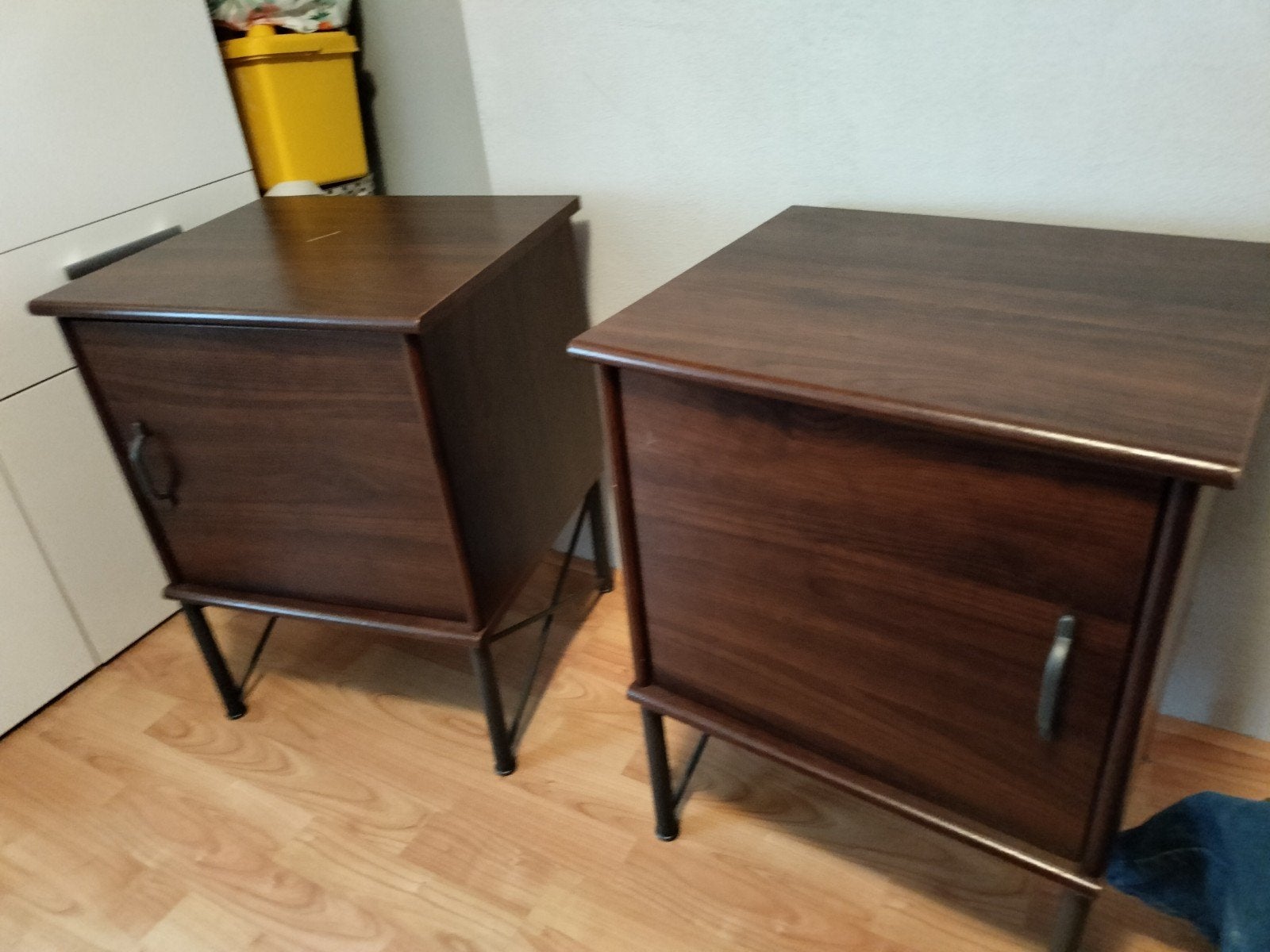 2 (nacht)kastjes, Ophalen, Gebruikt, Minder dan 45 cm, 55 tot 70 cm