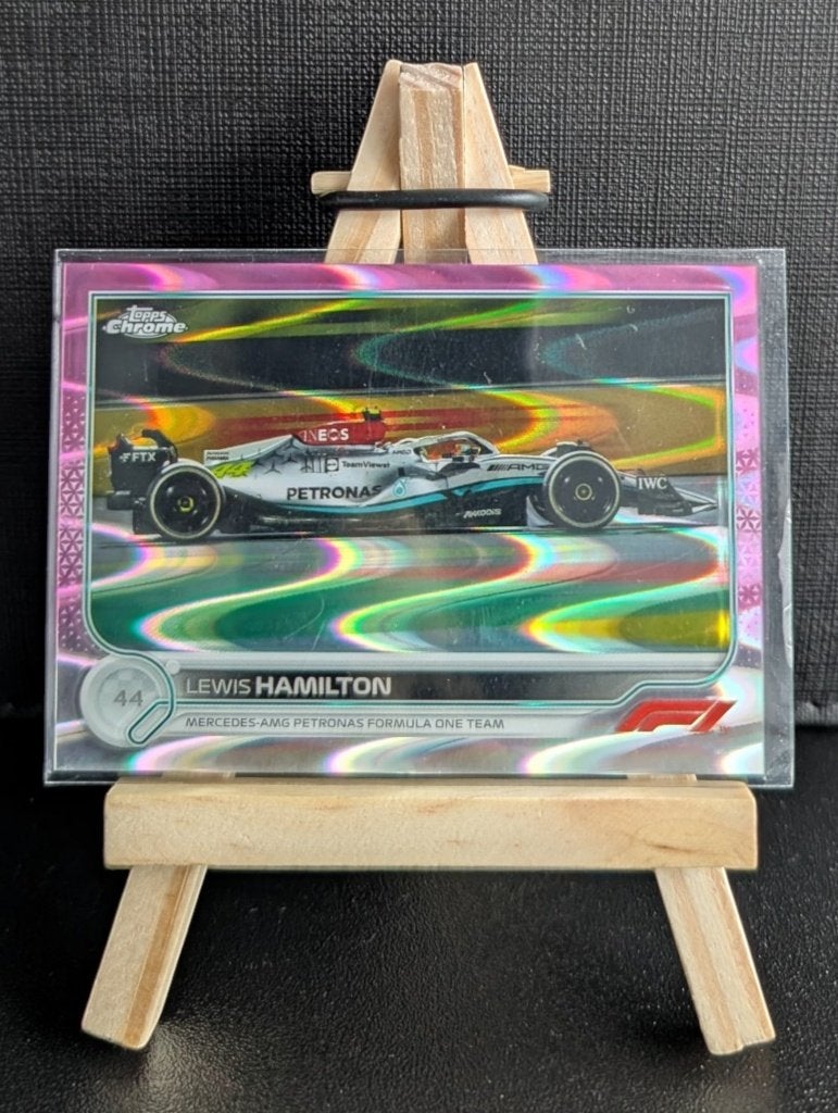Topps f1 chrome lewis hamilton /75, Verzamelen, Ophalen of Verzenden, Nieuw, Formule 1